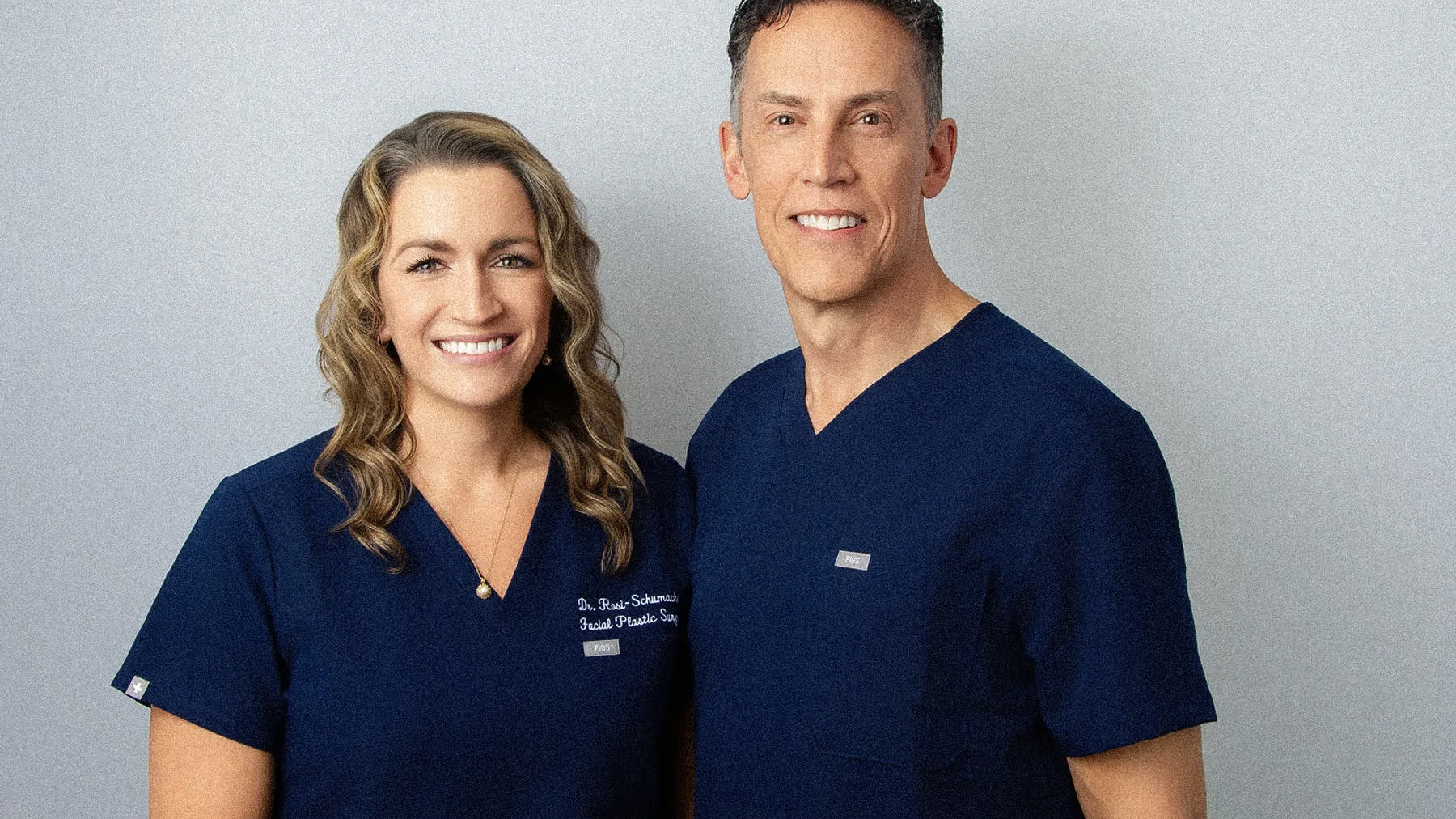 Medical student photographed for ERAS residency headshots in a Miami studio