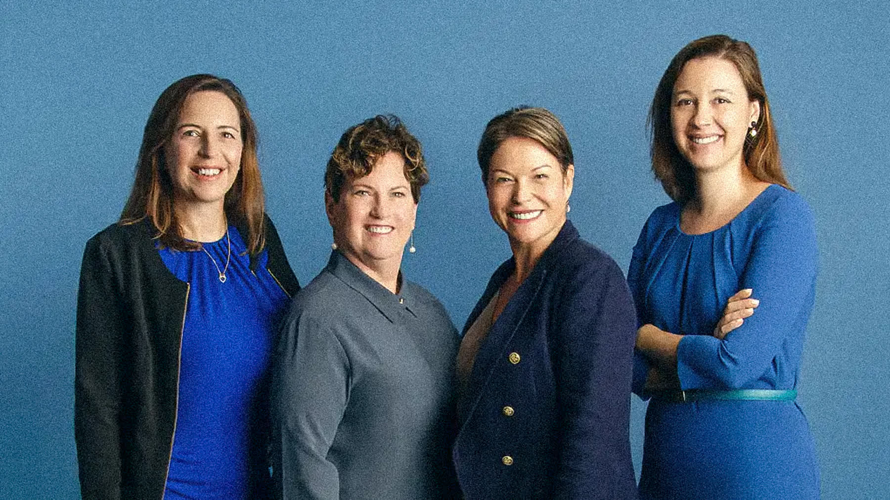 Senior leader photographed for executive headshots in a Miami studio