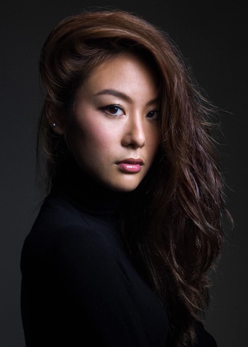 Actor headshot - theatrical dramatic casting portrait